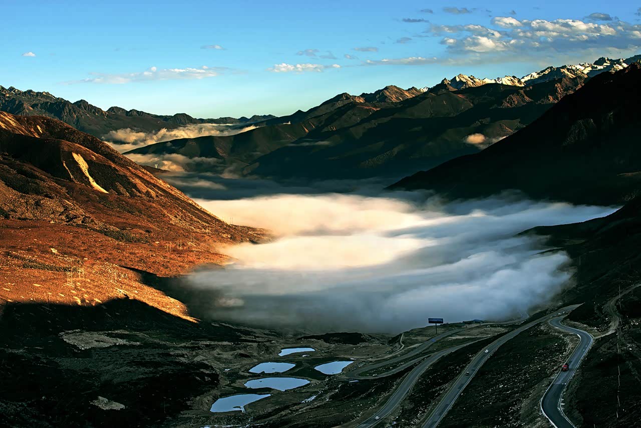 高原美景是大自然最天然的,远方的向往.