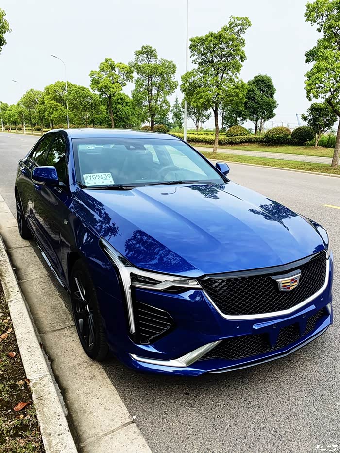 【图】小宝贝喜提梦想轿跑 ct4_凯迪拉克ct4论坛_汽车之家论坛