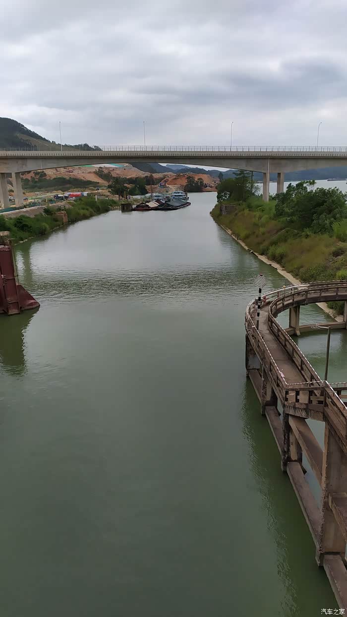 凯越500f横县西津水库一日游品鱼生看船闸补长假之游