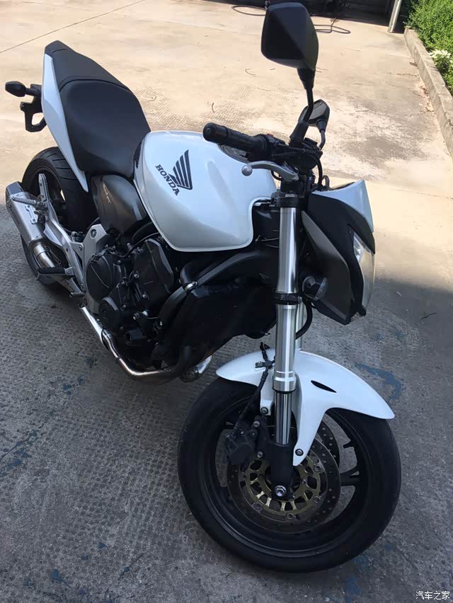 我的是cb600f,感觉方向很重