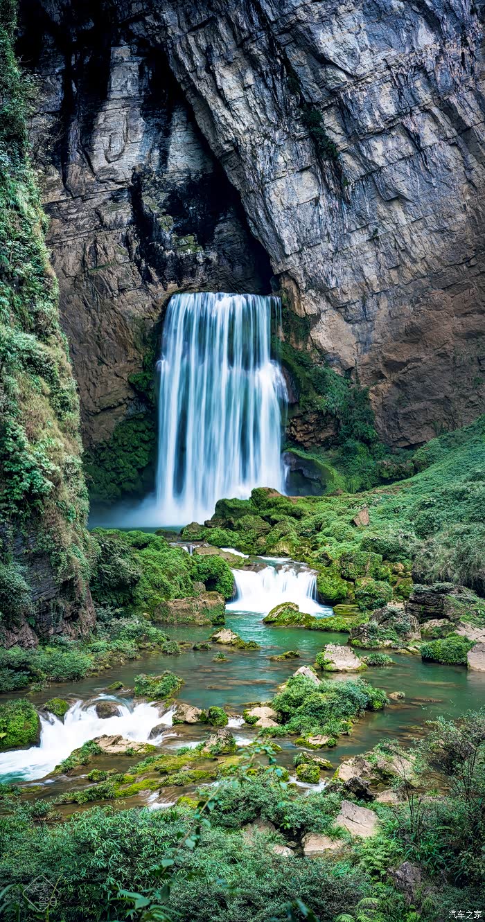 关关驾日旅行日记jeep自由光探秘贵州深山里的羊皮洞大瀑布