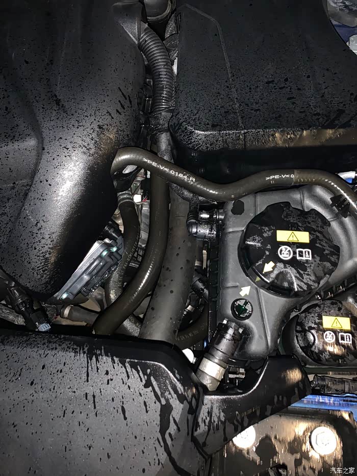 【图】18年的320i,冷却液水管再次破裂_宝马3系论坛_汽车之家论坛