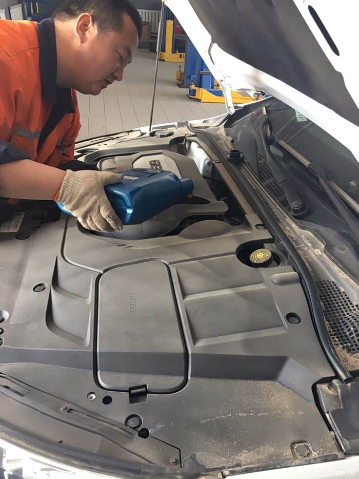 我的吉利帝豪gl (小白)3000km首保作业.