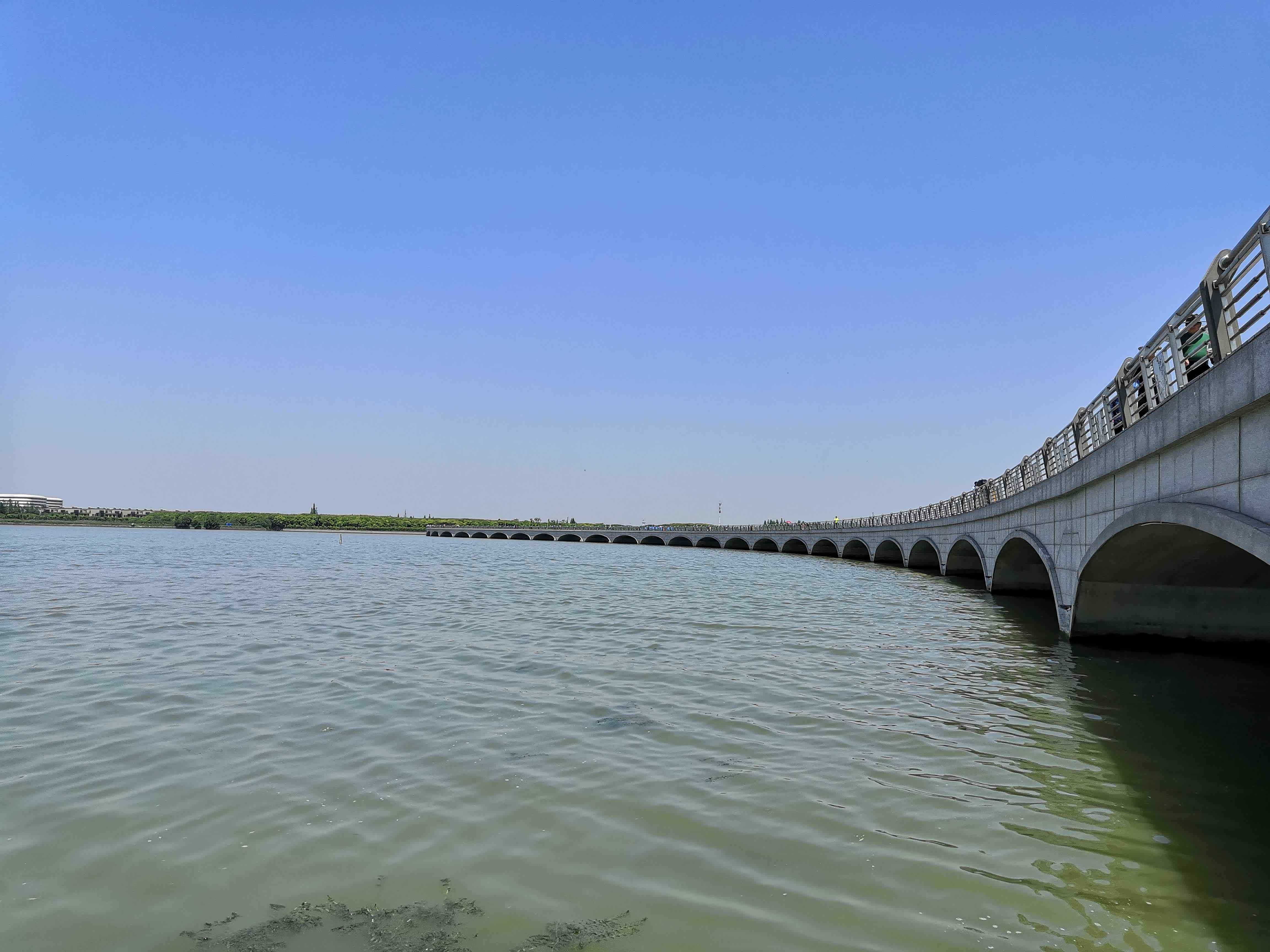 【图】淀山湖畔 犹如通往人间天堂的彩虹桥_上海论坛_汽车之家论坛