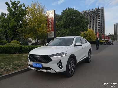 白色的哈弗f7x看着就大气