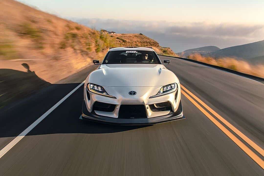 丰田supra a90 ,这车颜值不错