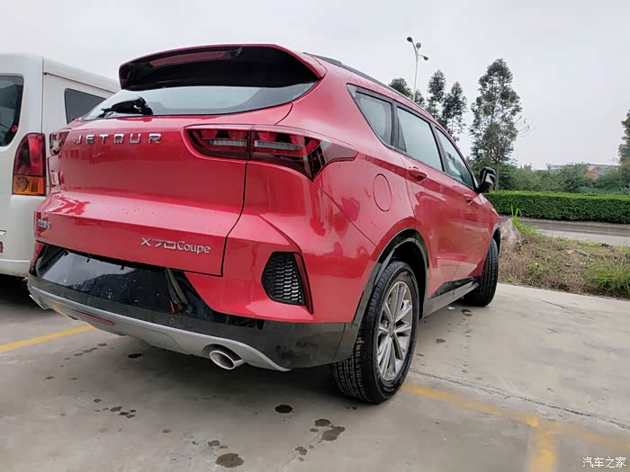 【图】4s店看车-捷途x70coupe妖艳红_捷途x70 coupe论坛_汽车之家论坛