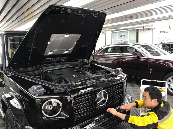 【图】2020时光铭刻版本g500提车作业,内饰超级大爱!