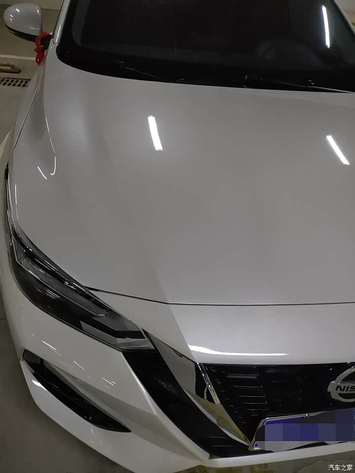 14代日产轩逸提车作业,风雨同行,"轩"至福至,"逸"路顺风