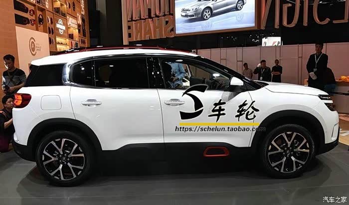 天逸c5aircross轮毂改装19寸出原车拆车r18轮毂米其林原车轮胎