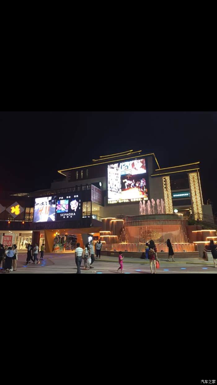 夜游泉州开元盛世广场
