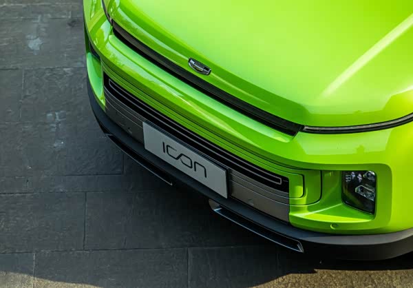 吉利icon,这绿色外观太帅了