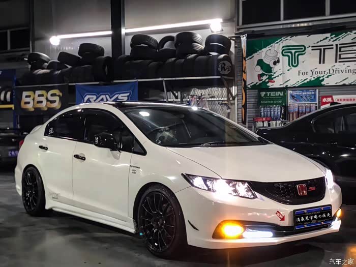 9.5代白色思域的改装之路