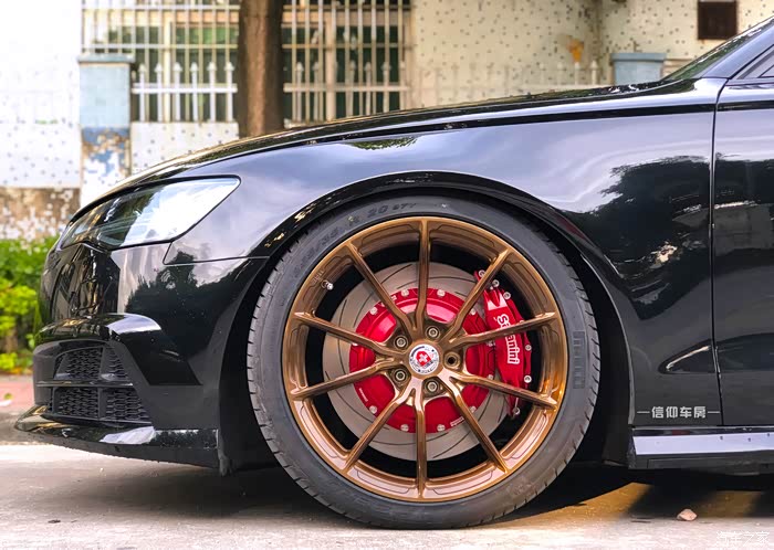 18款奥迪a6l改造之路性能先行