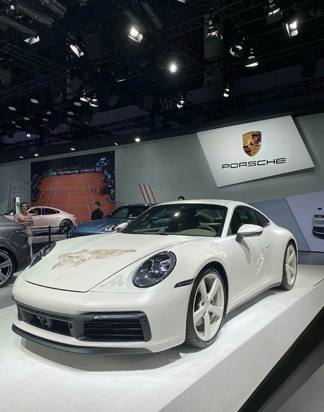 2020成都国际车展,保时捷911结晶腐蚀版.