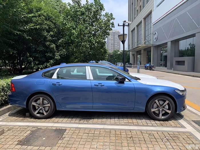 论坛首辆s90焰影蓝运动版提车前记