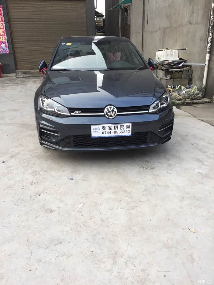 【图】达喀尔蓝的r-line_高尔夫论坛_汽车之家论坛
