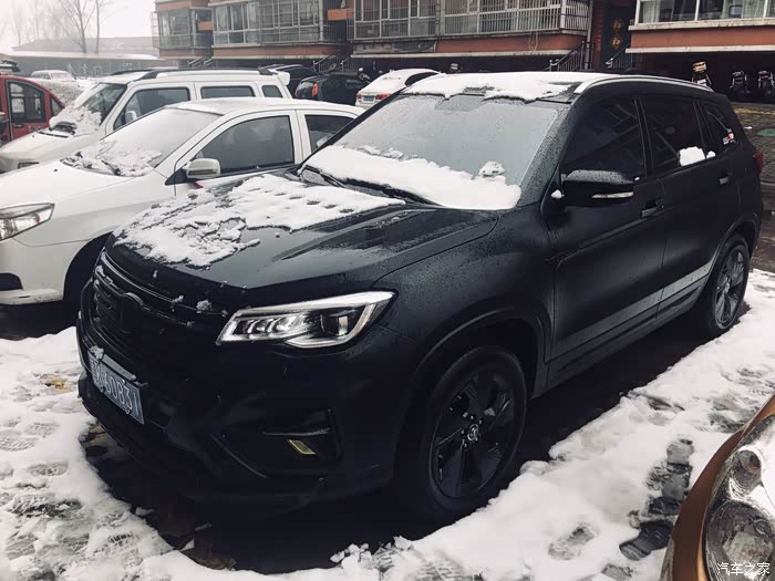 【图】雪中黑武士cs75静态赏析_长安cs75论坛_汽车之家论坛