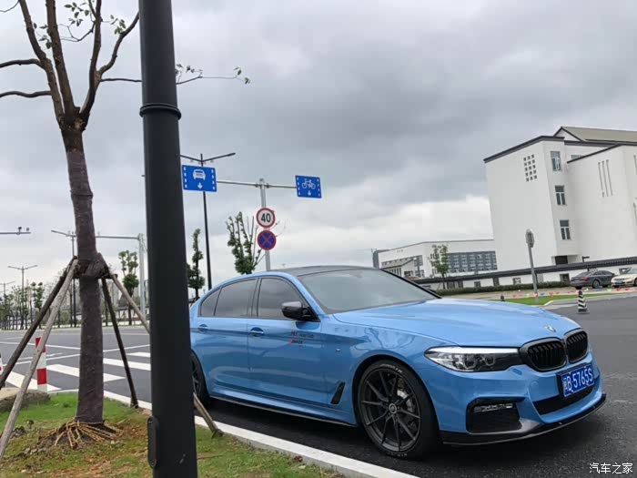 【图】全国首台g38阿布扎比蓝 认认真真的改了一年_宝马5系论坛_汽车