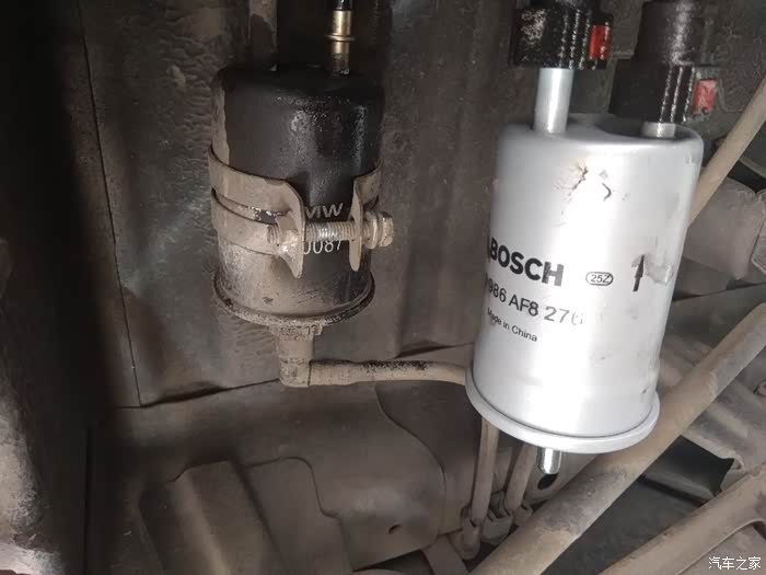 【图】汽油滤芯更换流程_五菱荣光v论坛_汽车之家论坛