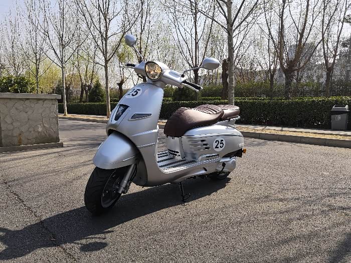 银色姜戈150勇闯天涯之提车