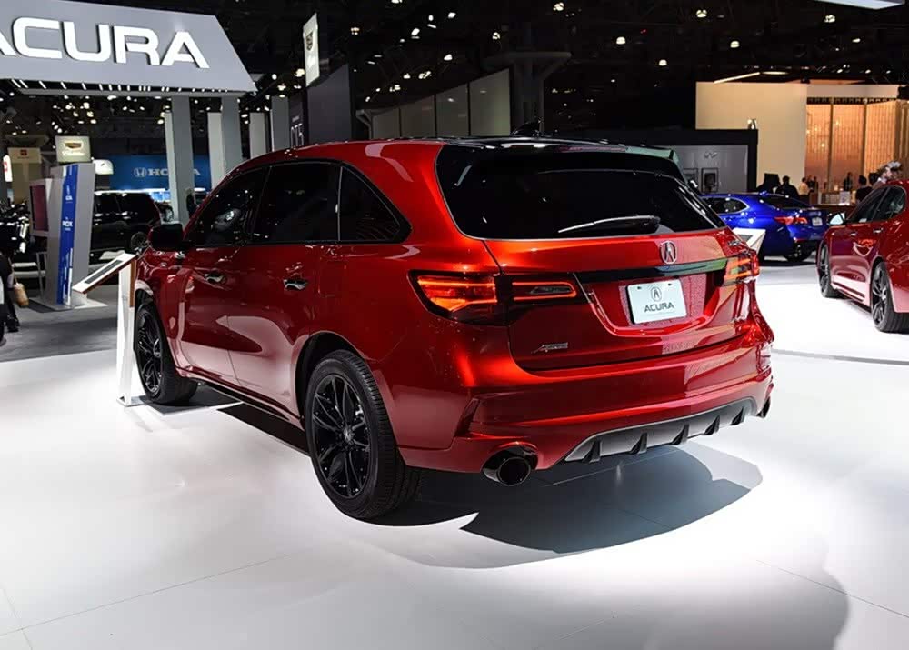 采用了现款nsx车型专属的瓦伦西亚珍珠红色车漆_讴歌nsx论坛_手机汽车