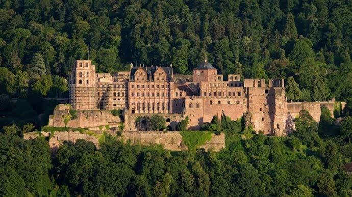 充满历史沧桑的德国海德堡老城,文艺,复古,恬静,美好