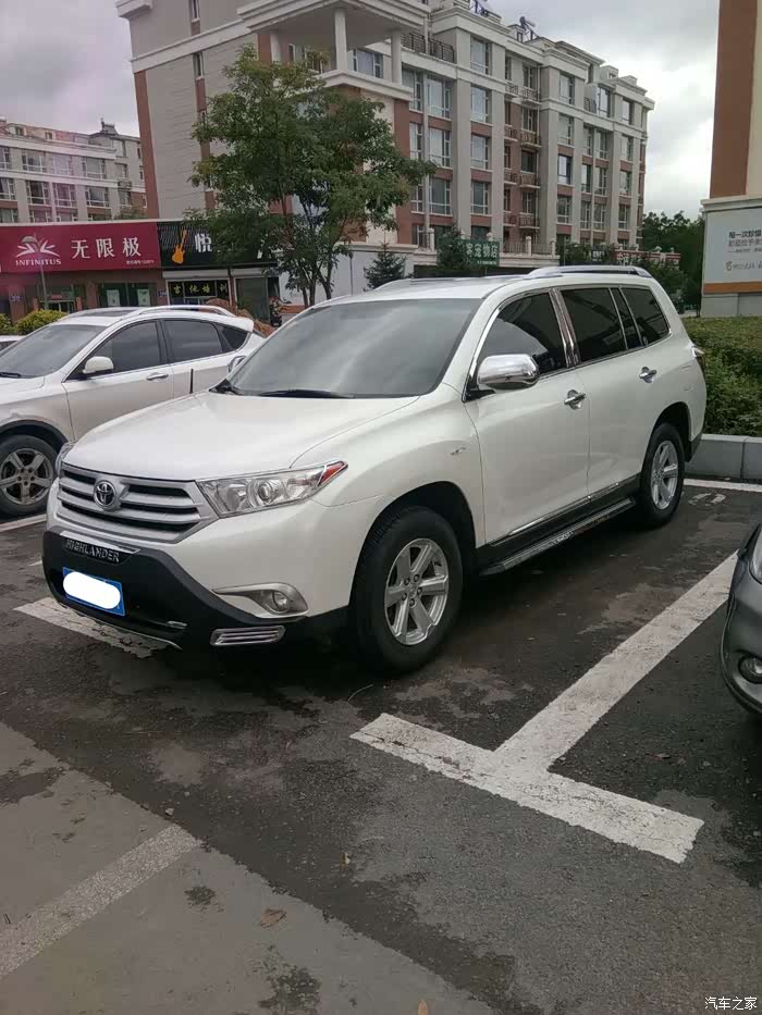 我是咱们论坛新人14款汉兰达27白色改先后装饰杠