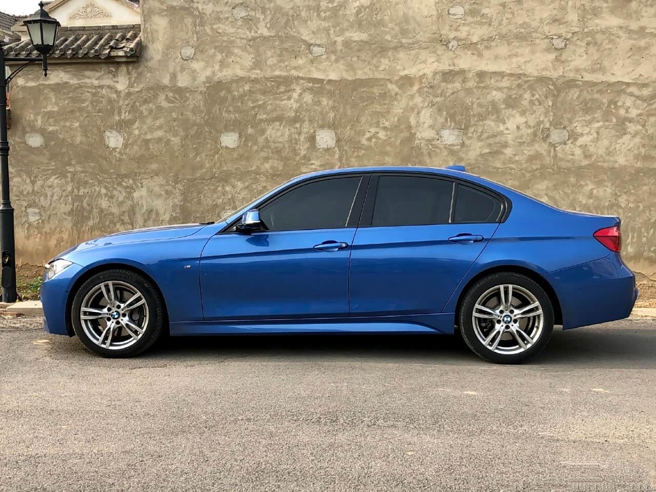 蓝色宝马340最运动的样子