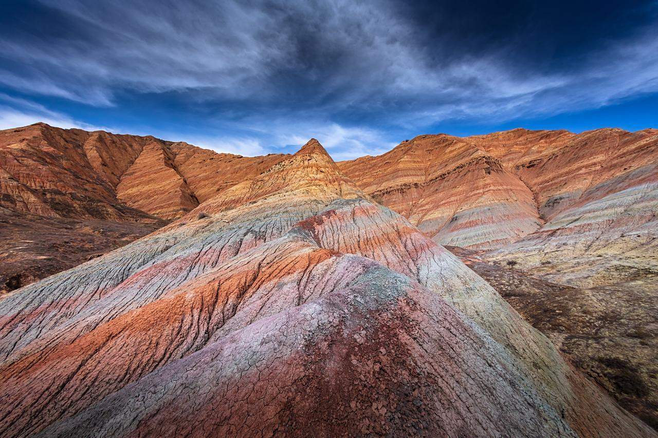 克拉玛依泥火山图片图片