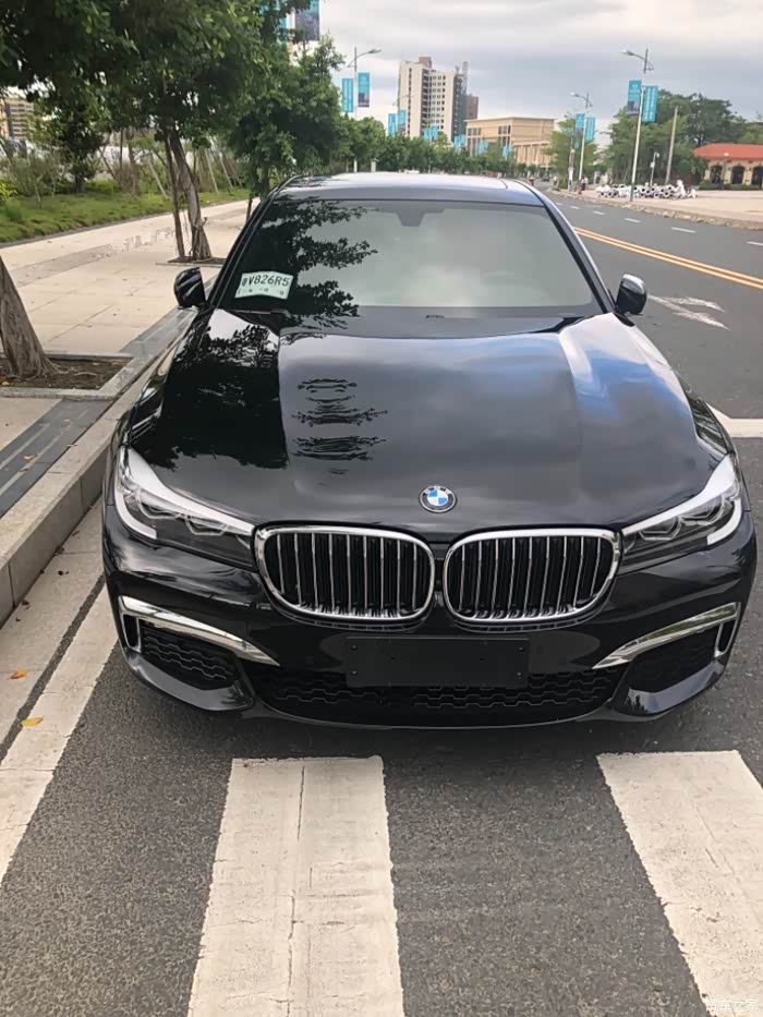 宝石青提车了_宝马7系论坛_汽车之家论坛