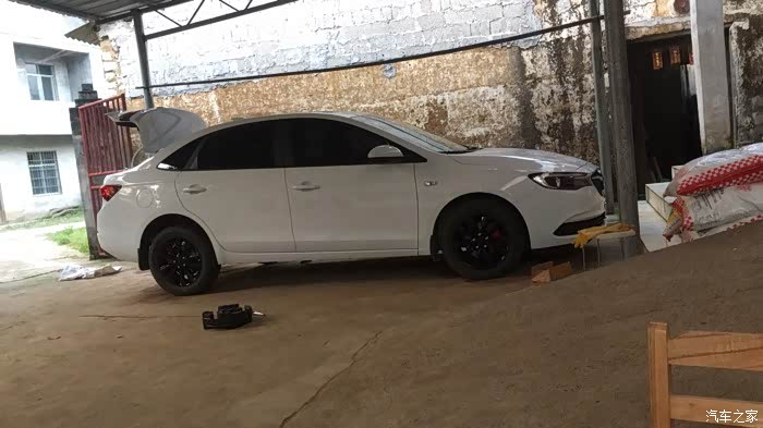 【图】简单的轮毂喷黑_英朗论坛_汽车之家论坛