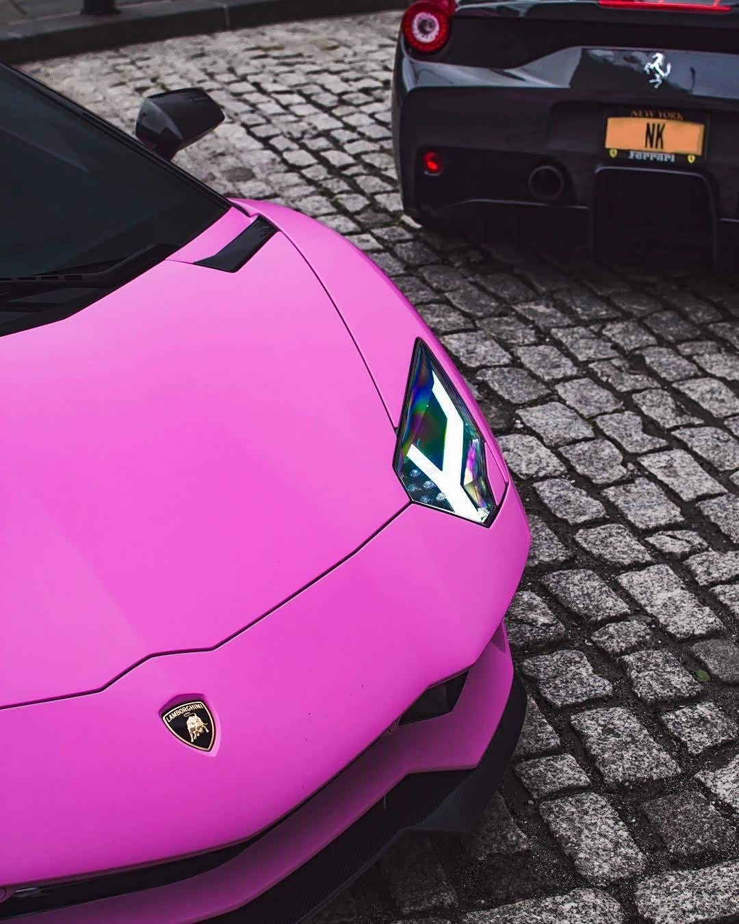 粉色大牛,是你们喜欢的吗?_兰博基尼论坛_手机汽车之家