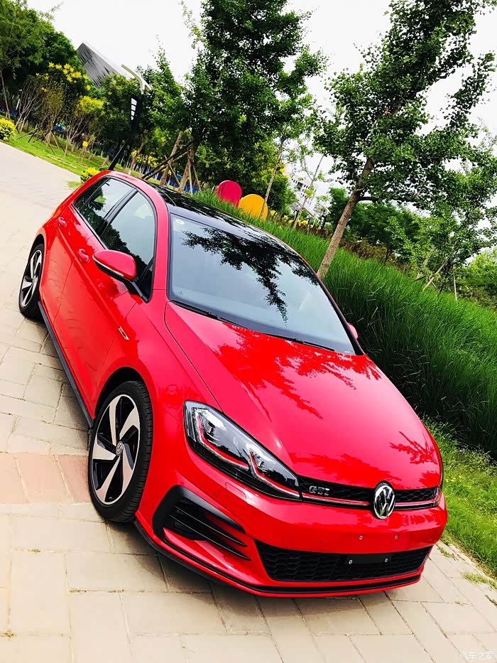 【图】红色gti 提车_高尔夫gti论坛_汽车之家论坛