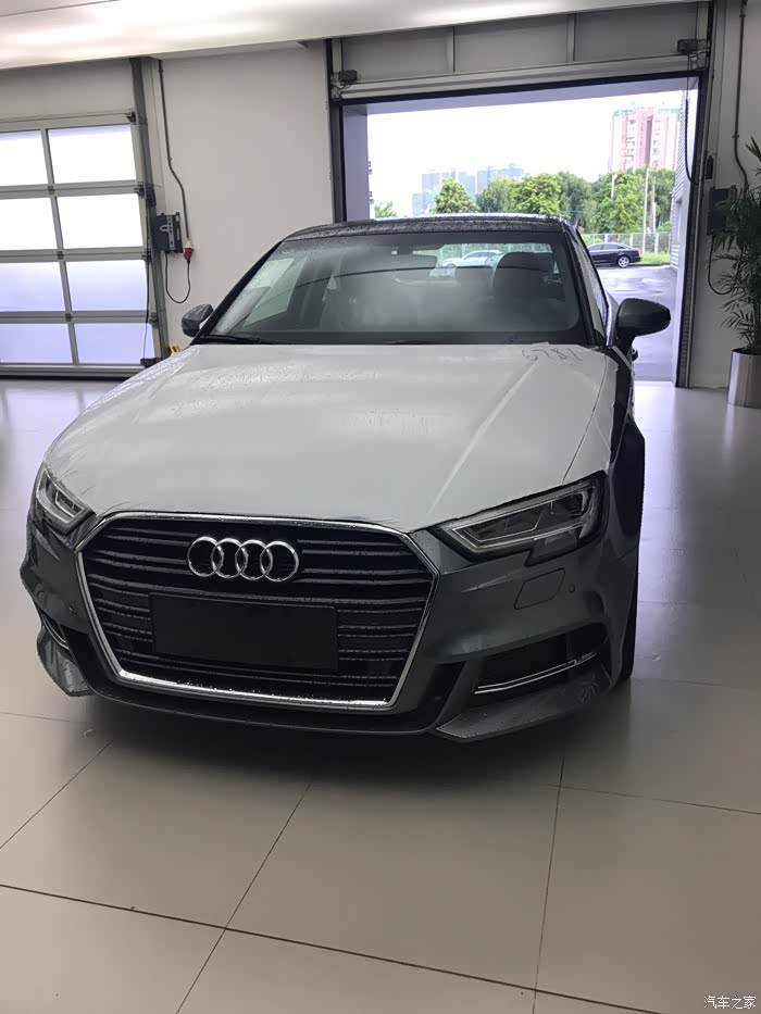 【图】等了一个月终于到了(季风灰)_奥迪a3论坛_汽车之家论坛
