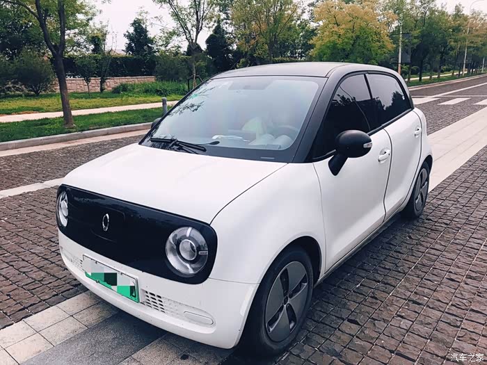 欧拉r1黑白配色像只大熊猫