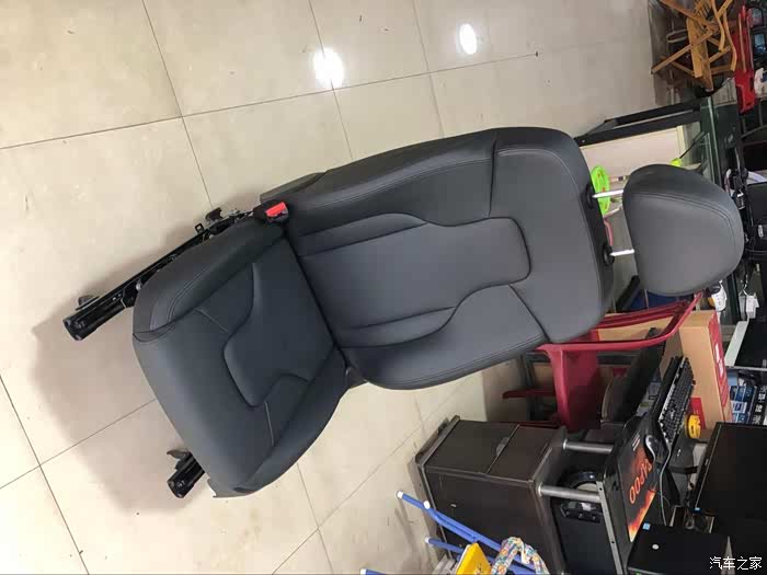 东南dx3主驾电动座椅改装作业