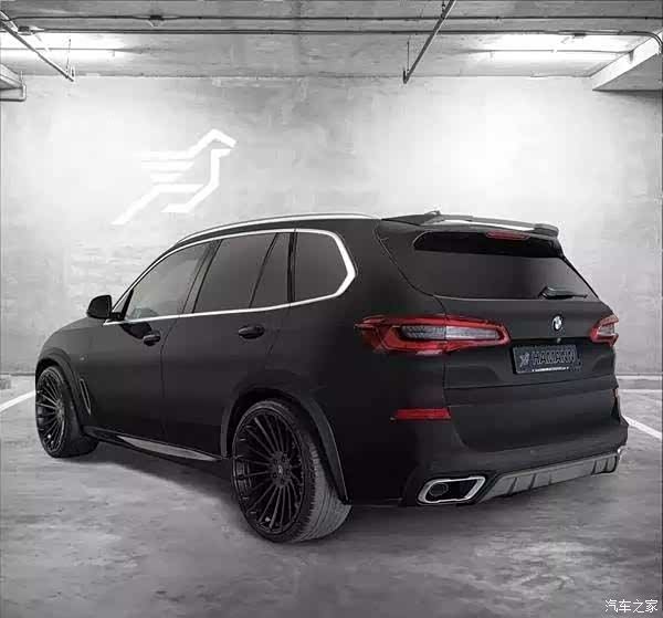全新宝马x5再次不甘平凡玩起改装霸气的黑武士姿态还有谁
