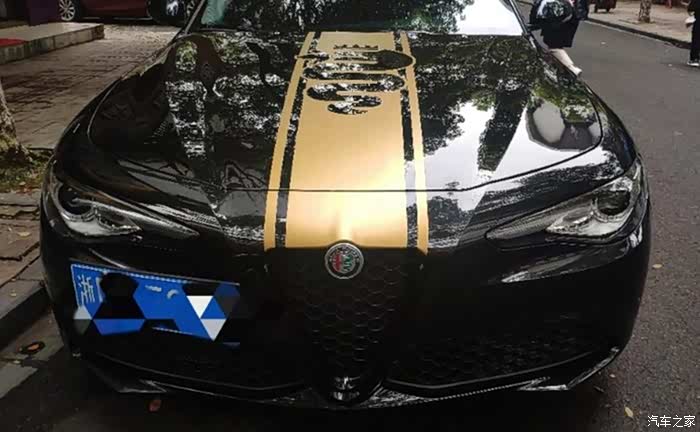 【图】黑武士究极进化——金色f1拉花_广东论坛_汽车之家论坛