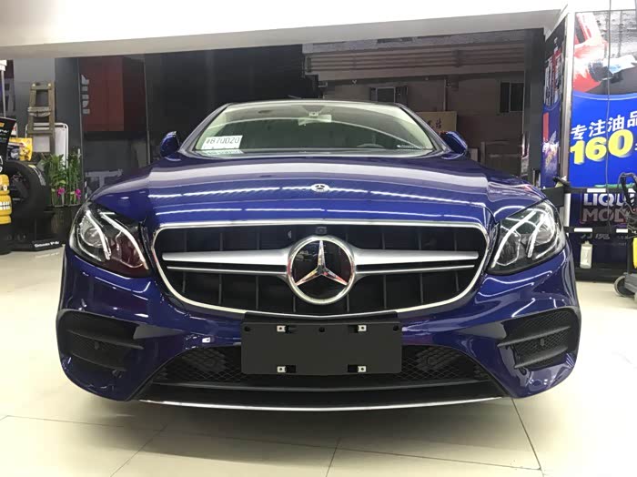 【图】宝石蓝小改(外观控)_奔驰e级论坛_汽车之家论坛