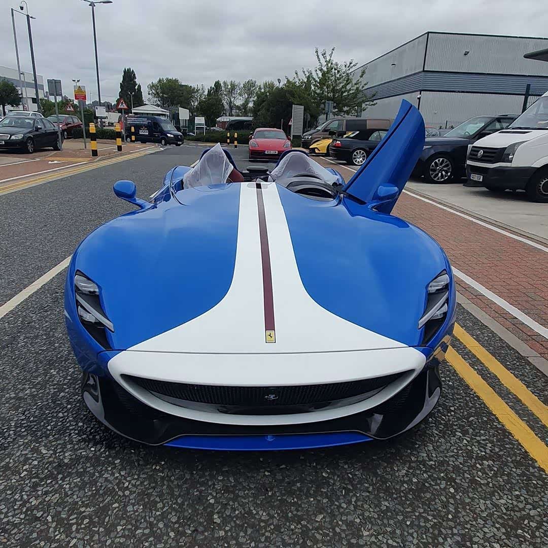 图 ferrari monza sp2这造型好像鲨鱼