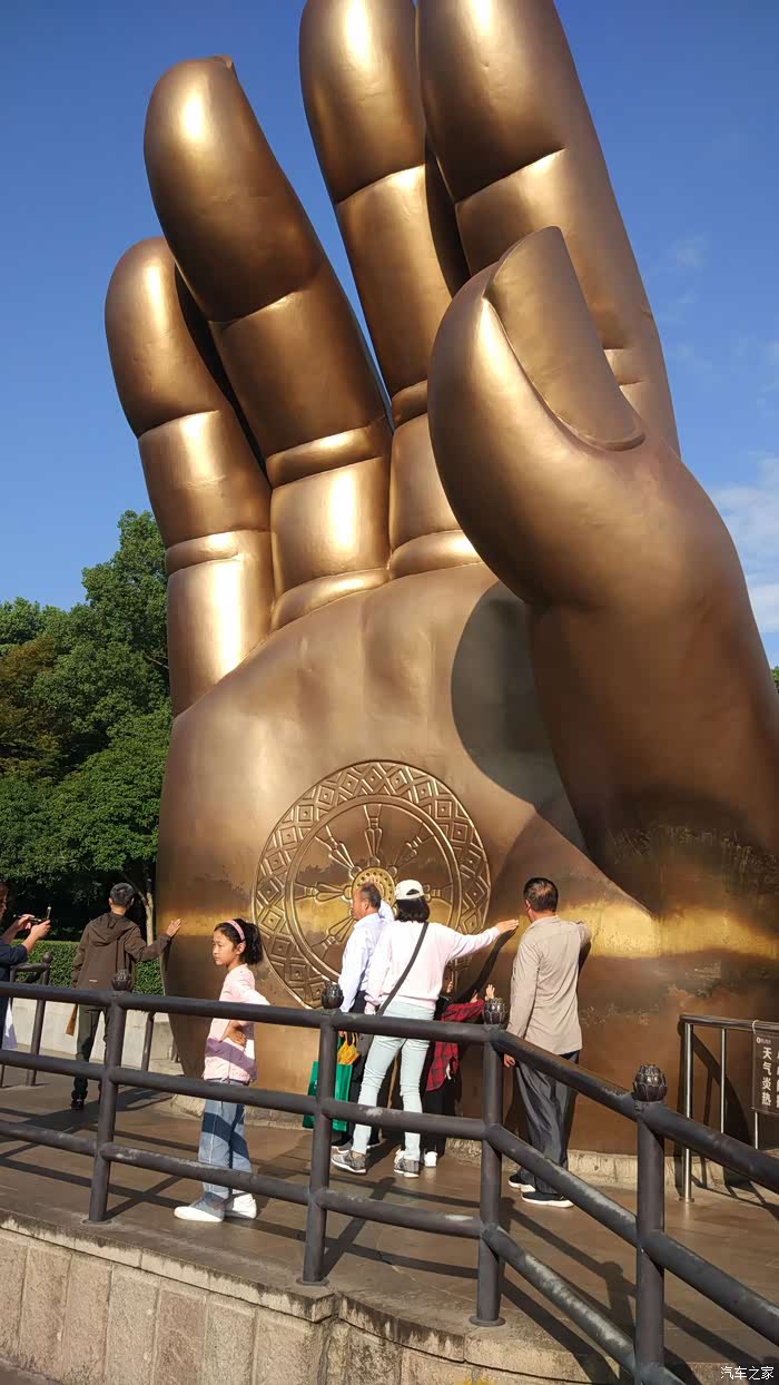 贺中秋迎国庆游灵山看大佛