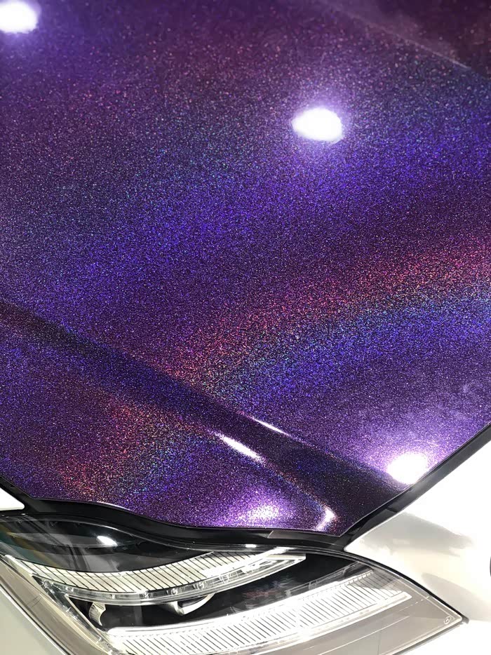 16年cls260 改色星空紫.