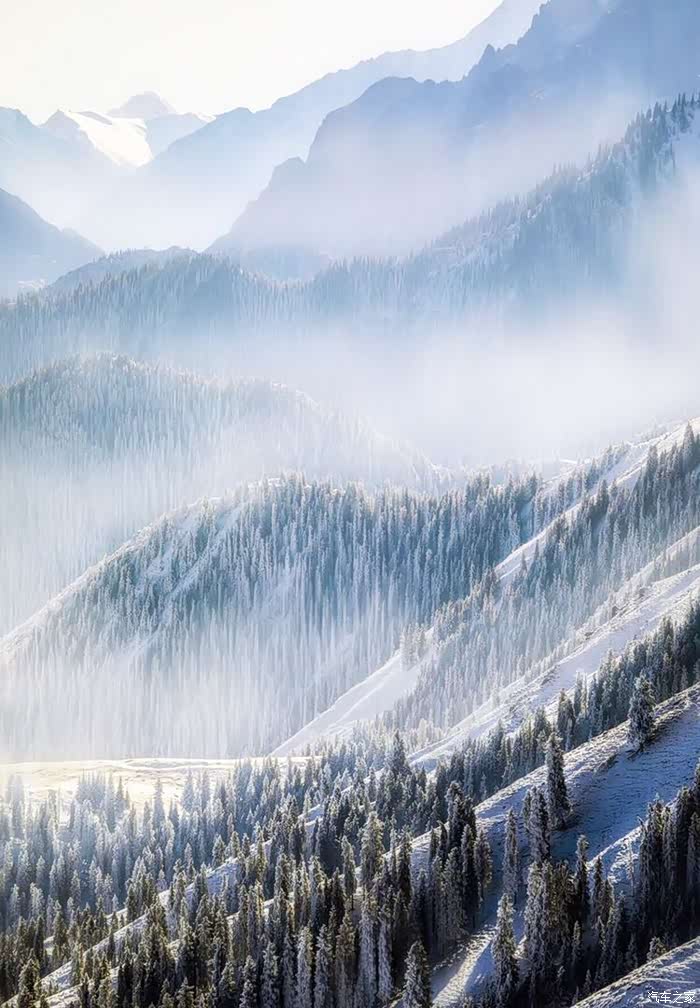 冬日秘境,掀起你的盖头来,美若仙境 静至空灵.