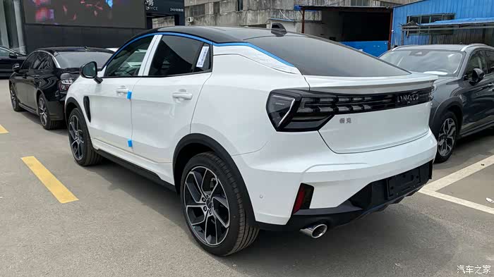 博越车主提领克 05 劲halo 全黑 提车作业