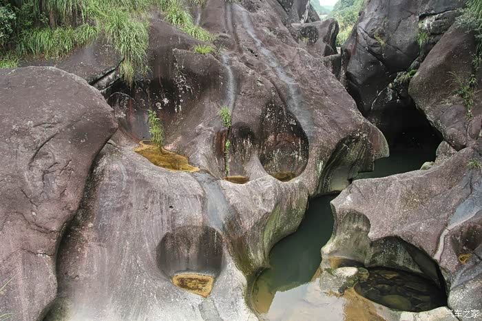 福安白云山九龙洞景区探寻冰臼