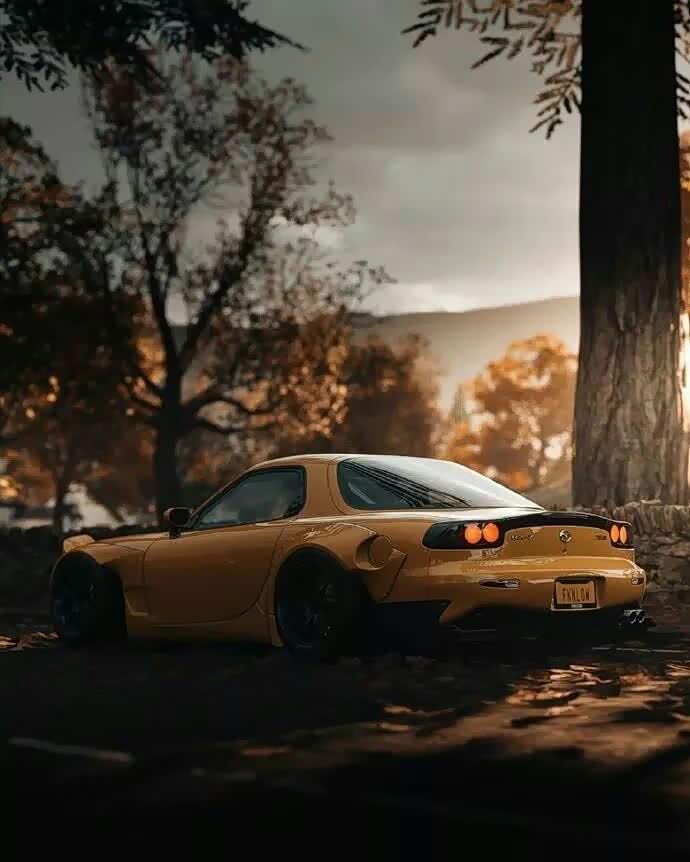 最喜欢马自达rx7fd的跳灯