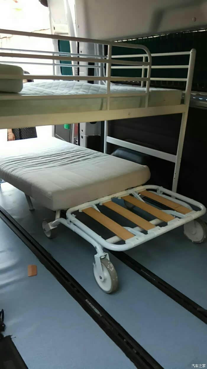 全顺改导轨加床