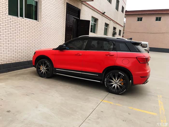 全国首例h6coupe另类改装油箱盖