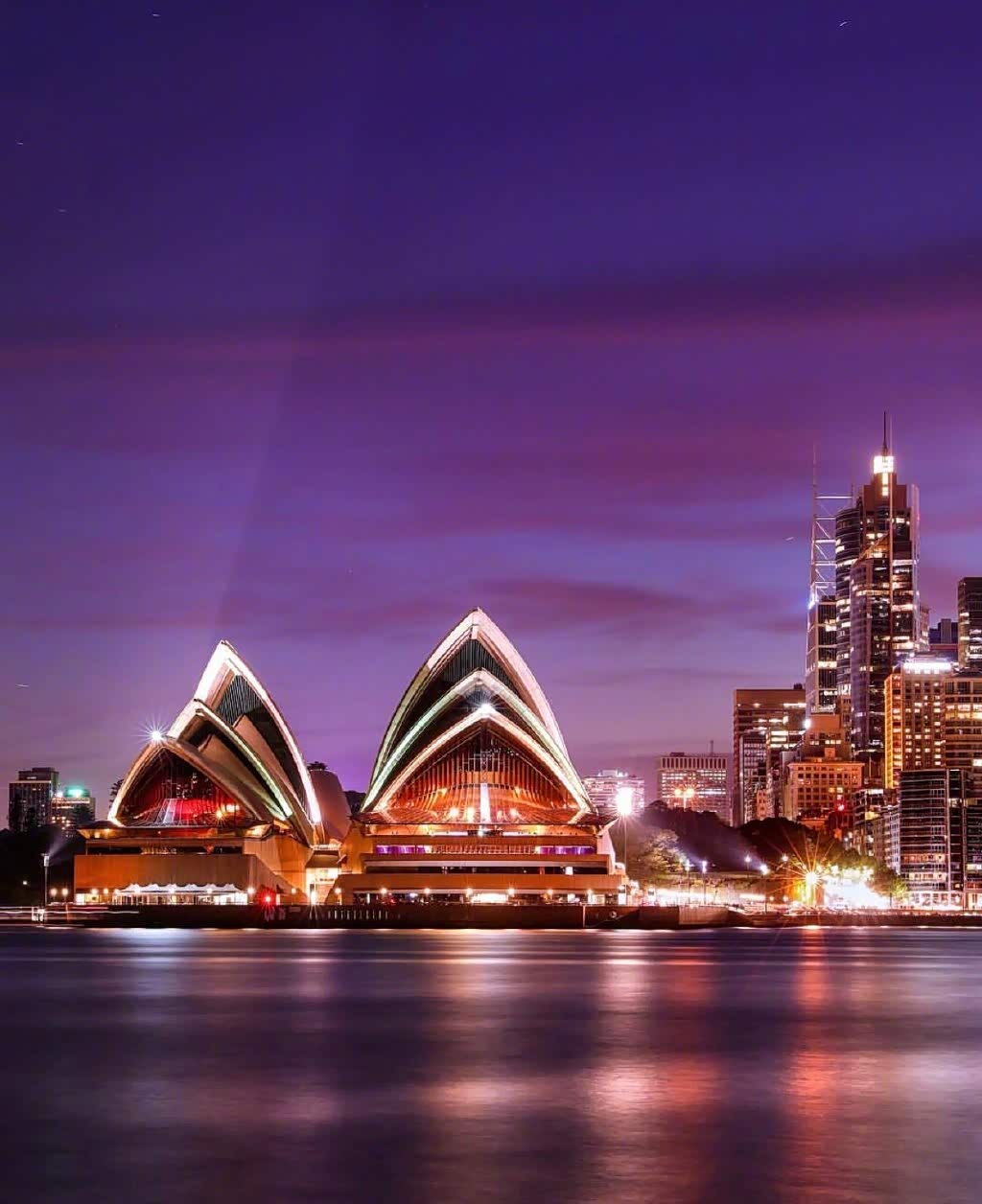 【图】夜幕下的悉尼歌剧院,很壮观._民意论坛_汽车之家论坛